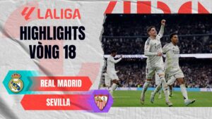 Real Madrid đè bẹp Sevilla